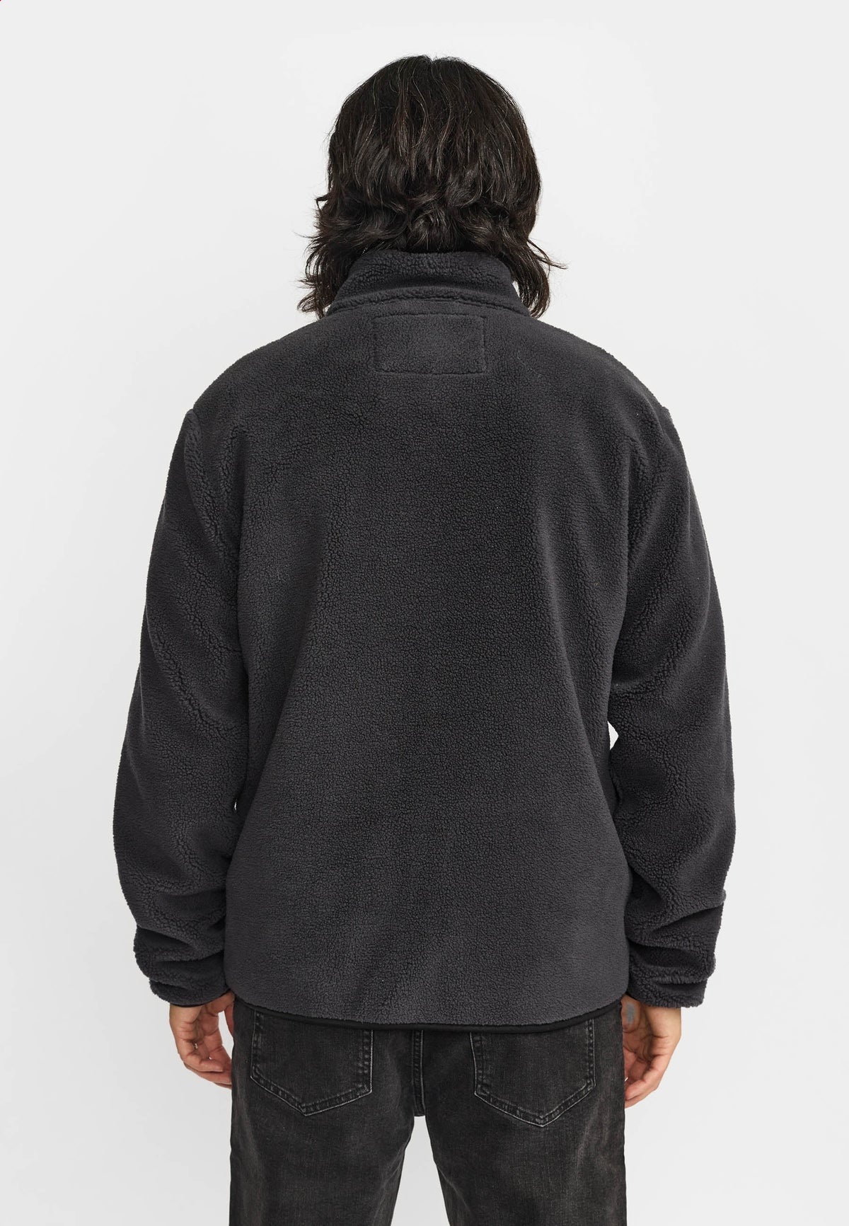 Revolution | Veste en molleton "Teddy" / 7027 - Gris Foncé