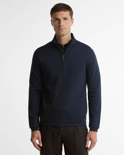 Barbour | Pull à demi-zip "Guy" - Bleu Marine