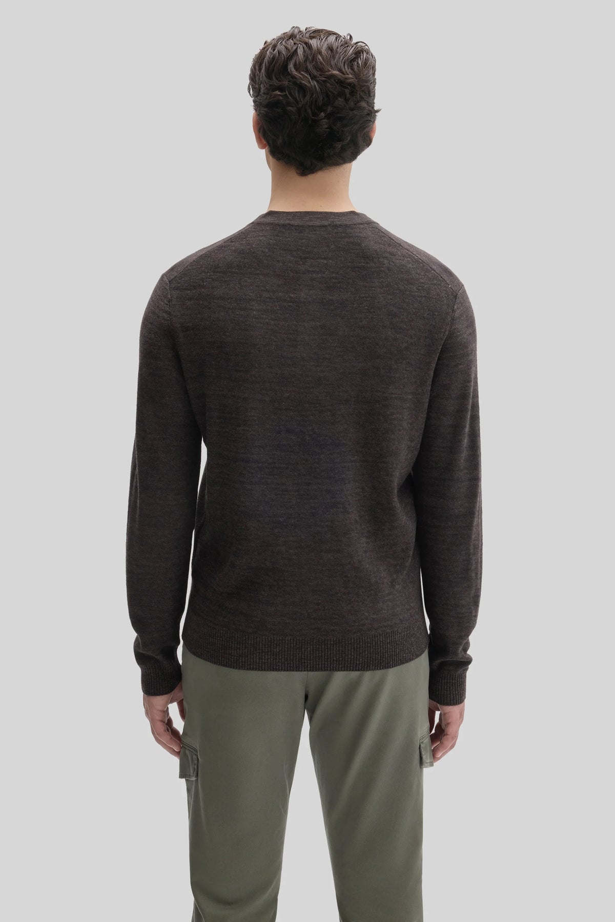 Robert Barakett | Pull Henley "Aranda" - Espresso