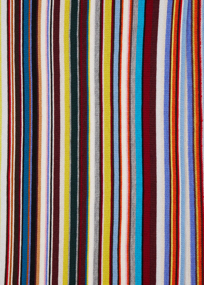 Paul Smith | Écharpe en laine mérinos tricotée "Signature Stripe" - Multicolore