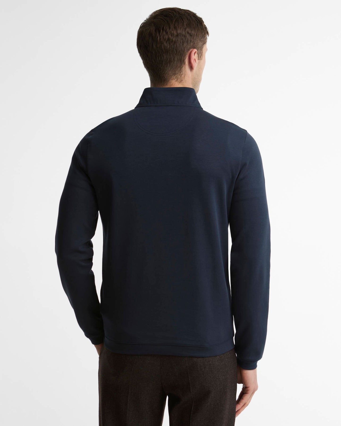 Barbour | Pull à demi-zip "Guy" - Bleu Marine