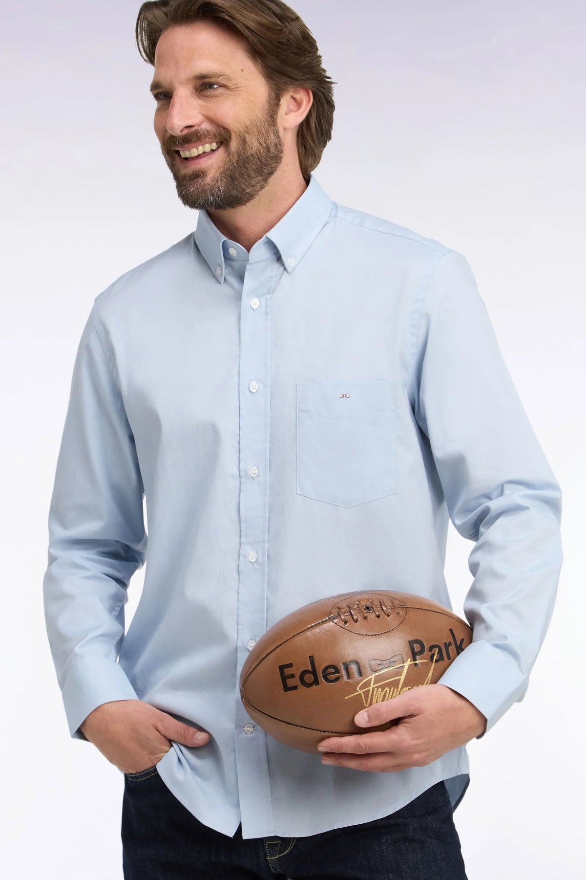 Eden Park | Chemise en cotton - Bleu Ciel