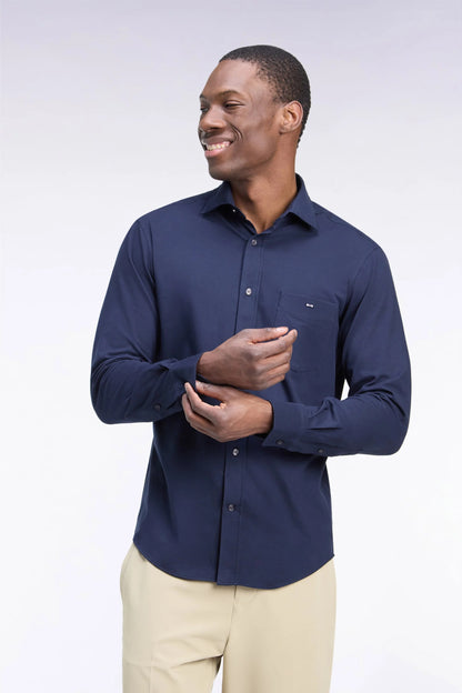Eden Park | Chemise en cotton - Bleu Marine