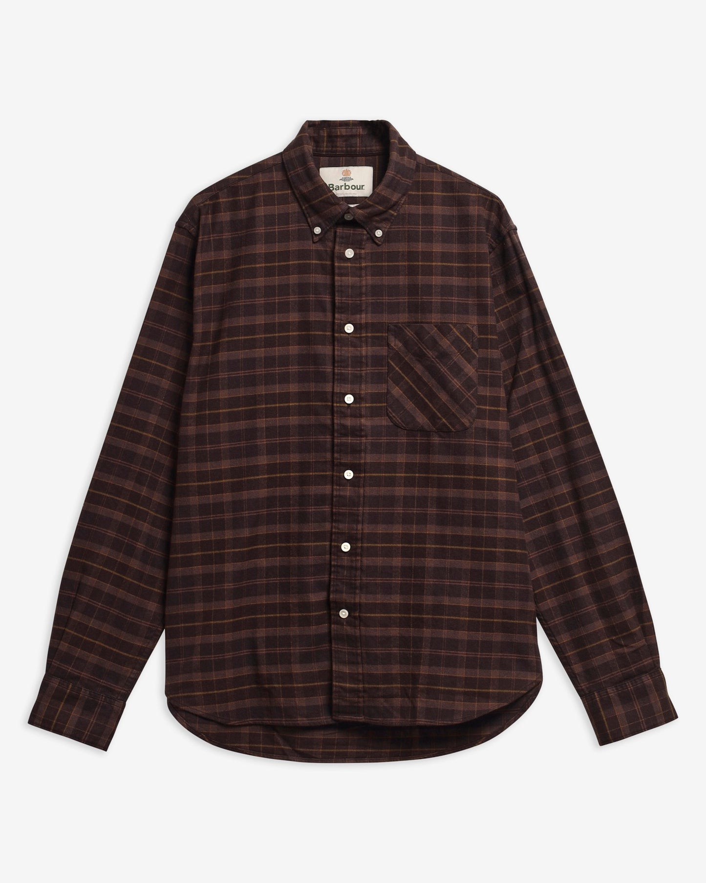 Barbour | Chemise à manches longues "Mineral" - Fougère Séchée