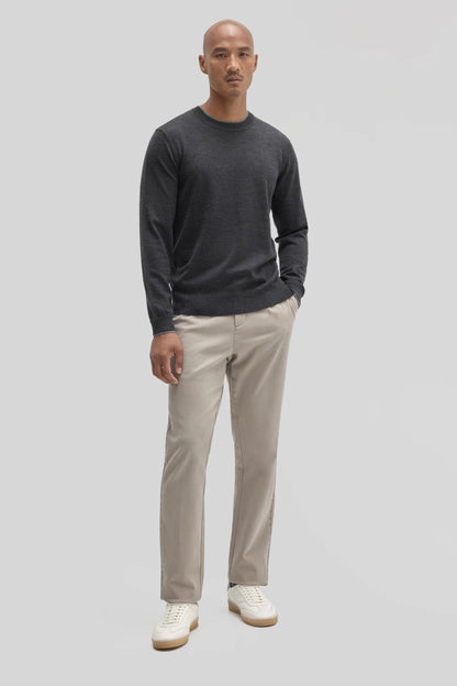 Robert Barakett | Pull à col rond "Thomas" - Gris