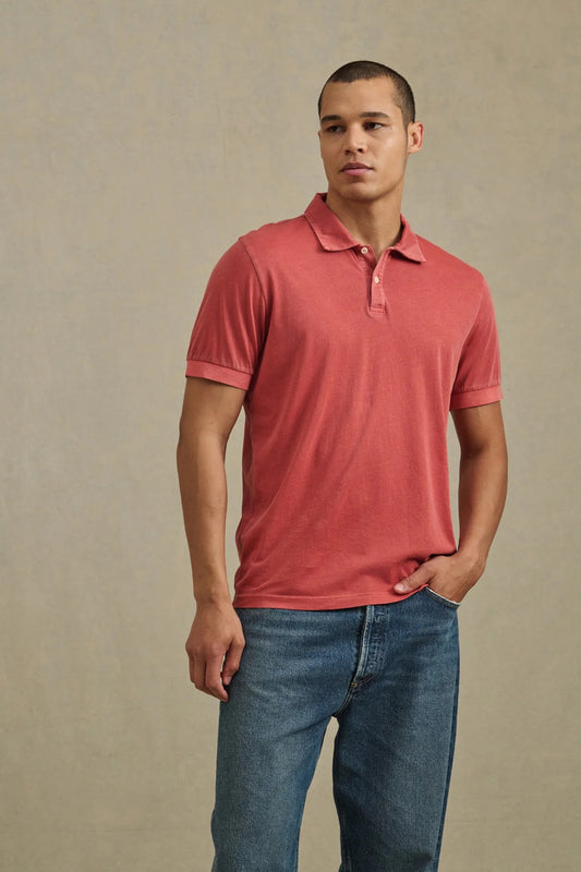Velvet | Polo "Arrow" - Rouge Tomate