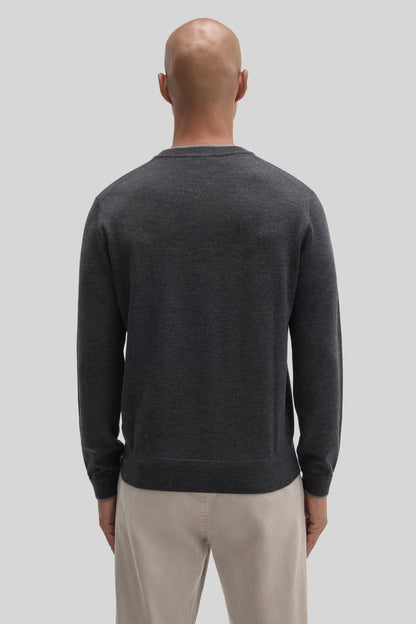 Robert Barakett | Pull à col rond "Thomas" - Gris