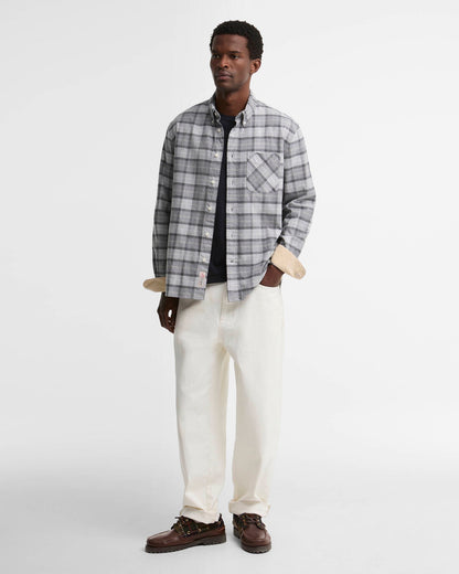 Barbour | Chemise à manches longues "Mineral" - Granit Froid