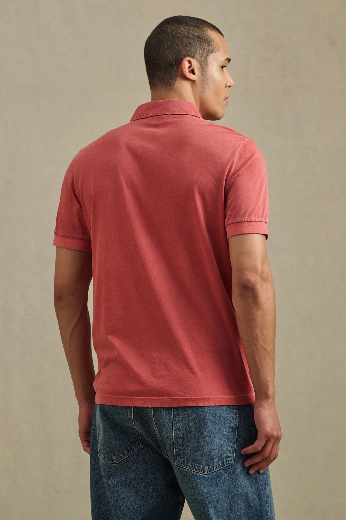 Velvet | Polo "Arrow" - Rouge Tomate