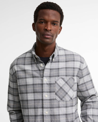 Barbour | Chemise à manches longues "Mineral" - Granit Froid