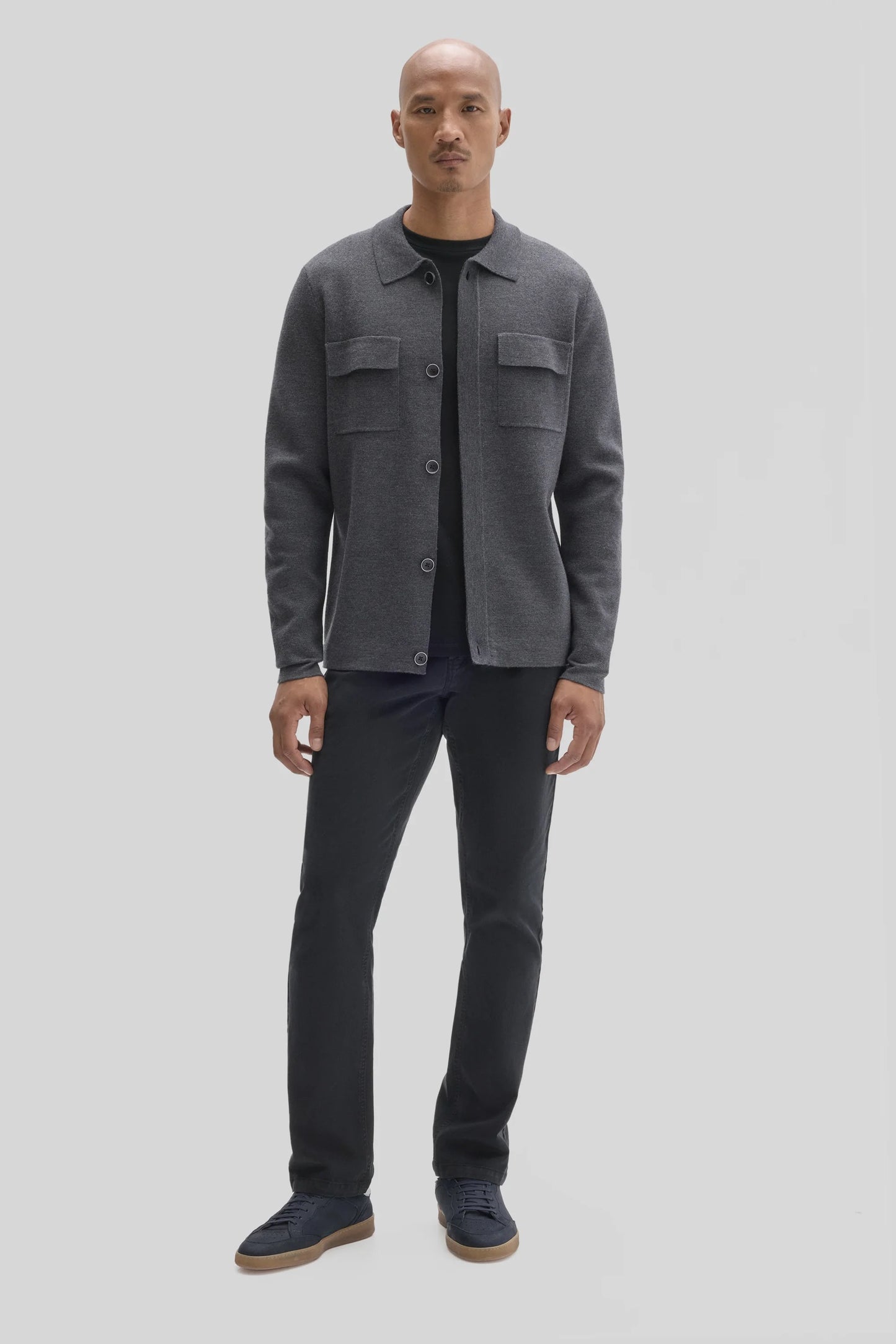 Robert Barakett | Cardigan "Crafton" - Gris