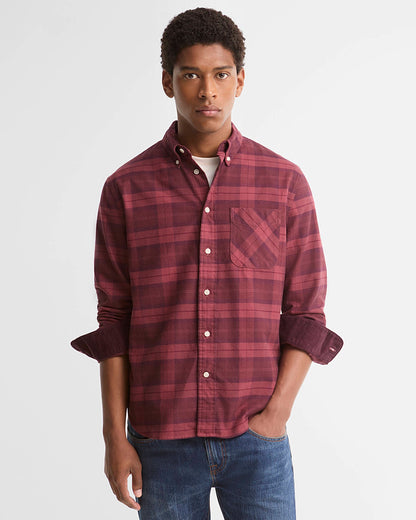 Barbour | Chemise à manches longues "Mineral" - Crimson