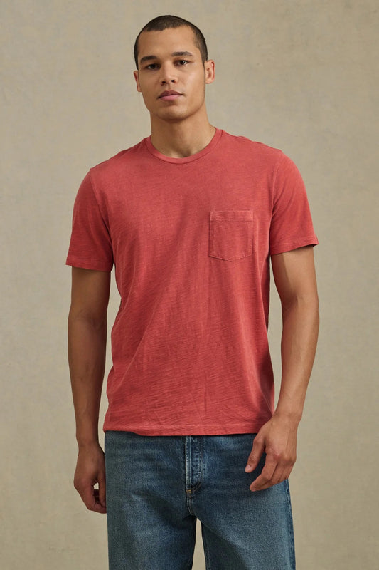 Velvet | T-Shirt "Brett" - Rouge Tomate