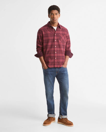 Barbour | Chemise à manches longues "Mineral" - Crimson