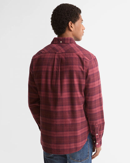 Barbour | Chemise à manches longues "Mineral" - Crimson