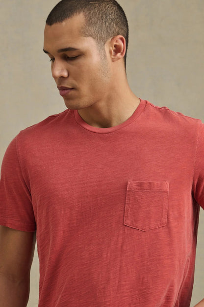 Velvet | T-Shirt "Brett" - Rouge Tomate