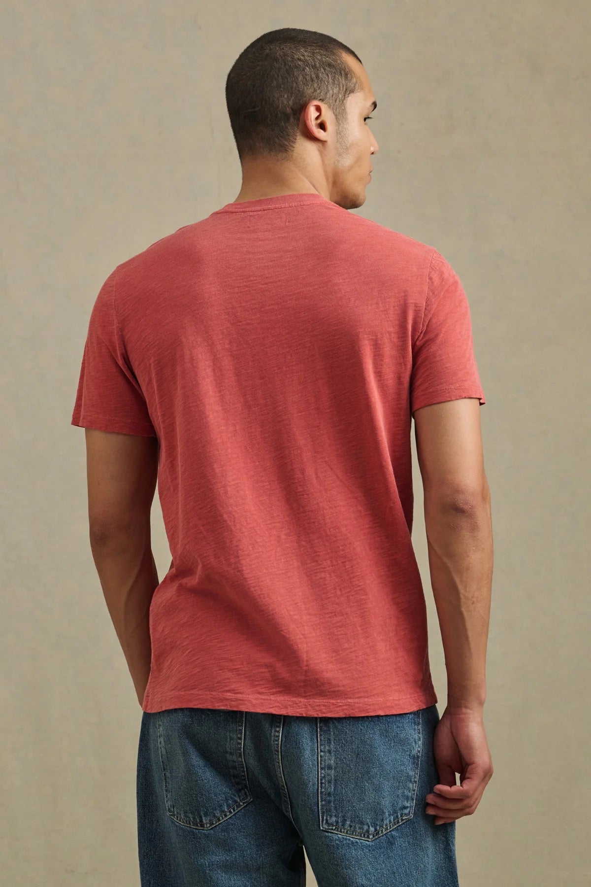 Velvet | T-Shirt "Brett" - Rouge Tomate