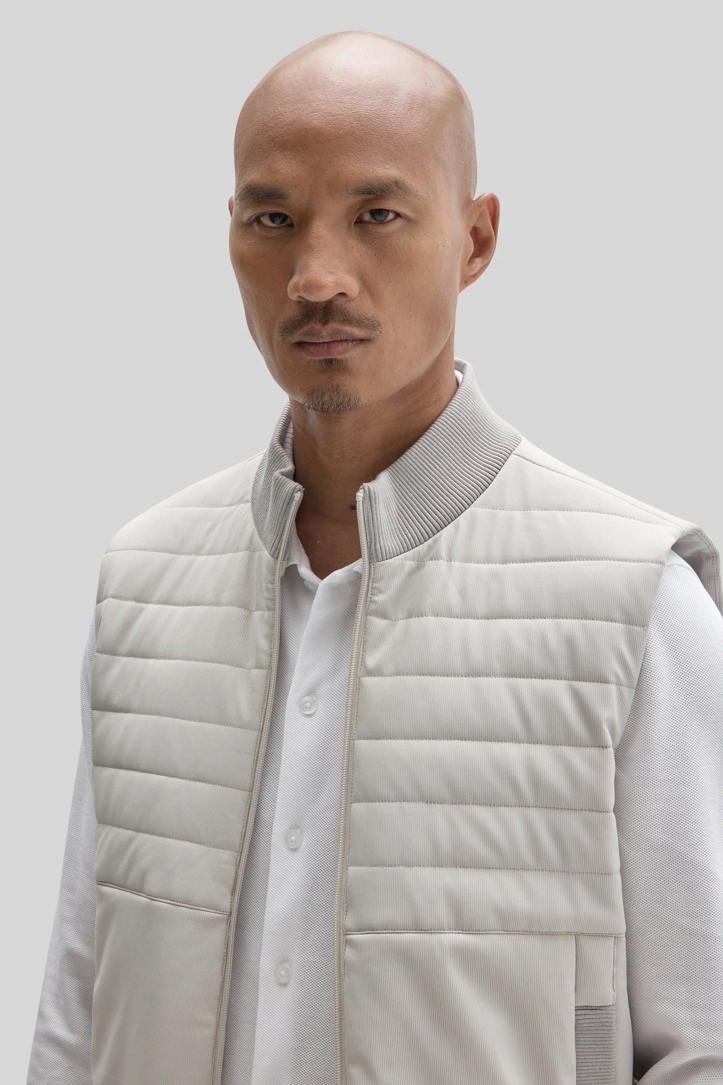 Robert Barakett | Gilet matelassé "Fremantle" - Gris