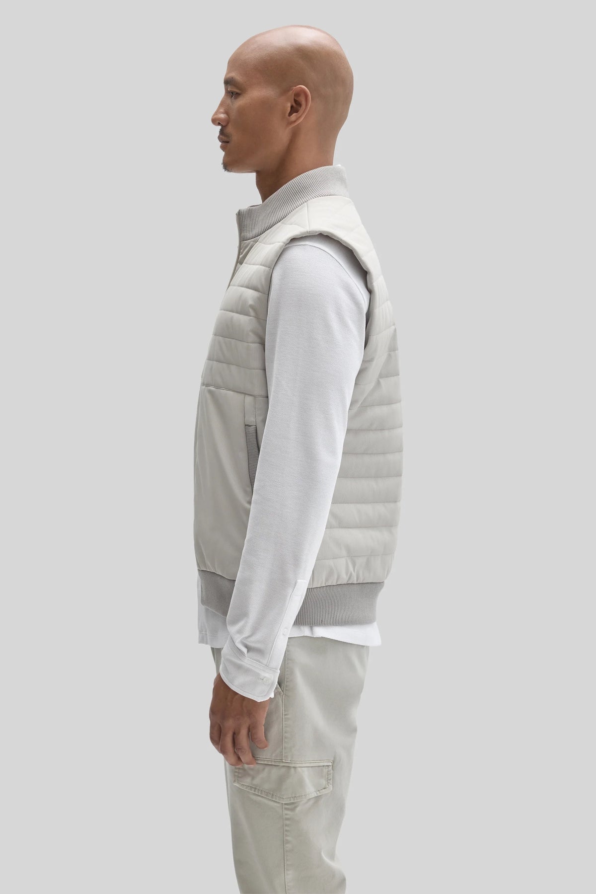 Robert Barakett | Gilet matelassé "Fremantle" - Gris