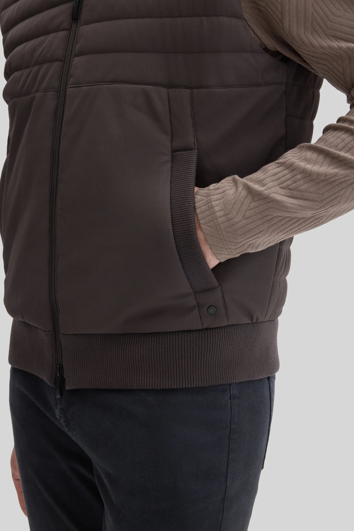 Robert Barakett | Gilet matelassé "Fremantle" - Espresso