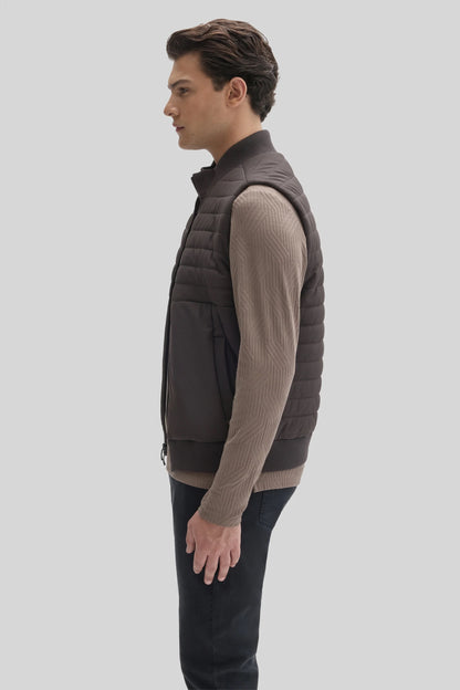 Robert Barakett | Gilet matelassé "Fremantle" - Espresso