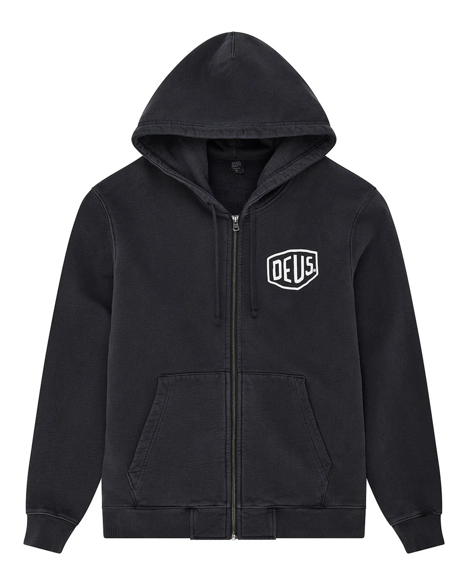 Deus Ex Machina | Pull à capuche "Shield Hoodie" - Noir