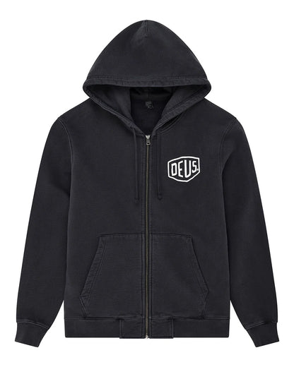 Deus Ex Machina | Pull à capuche "Shield Hoodie" - Noir