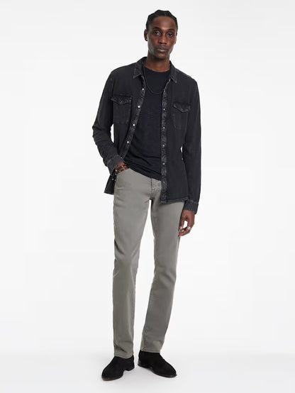 John Varvatos | Le jean "Black weft" - Gris