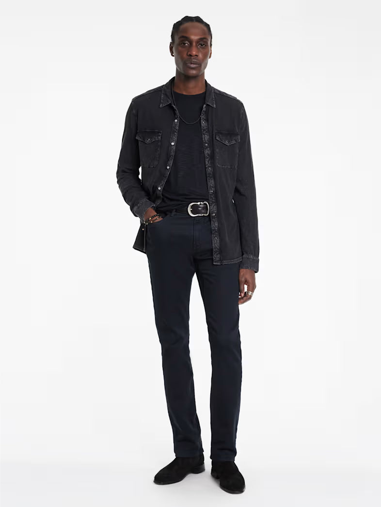 John Varvatos | Le jean "Black weft" - Eclipse