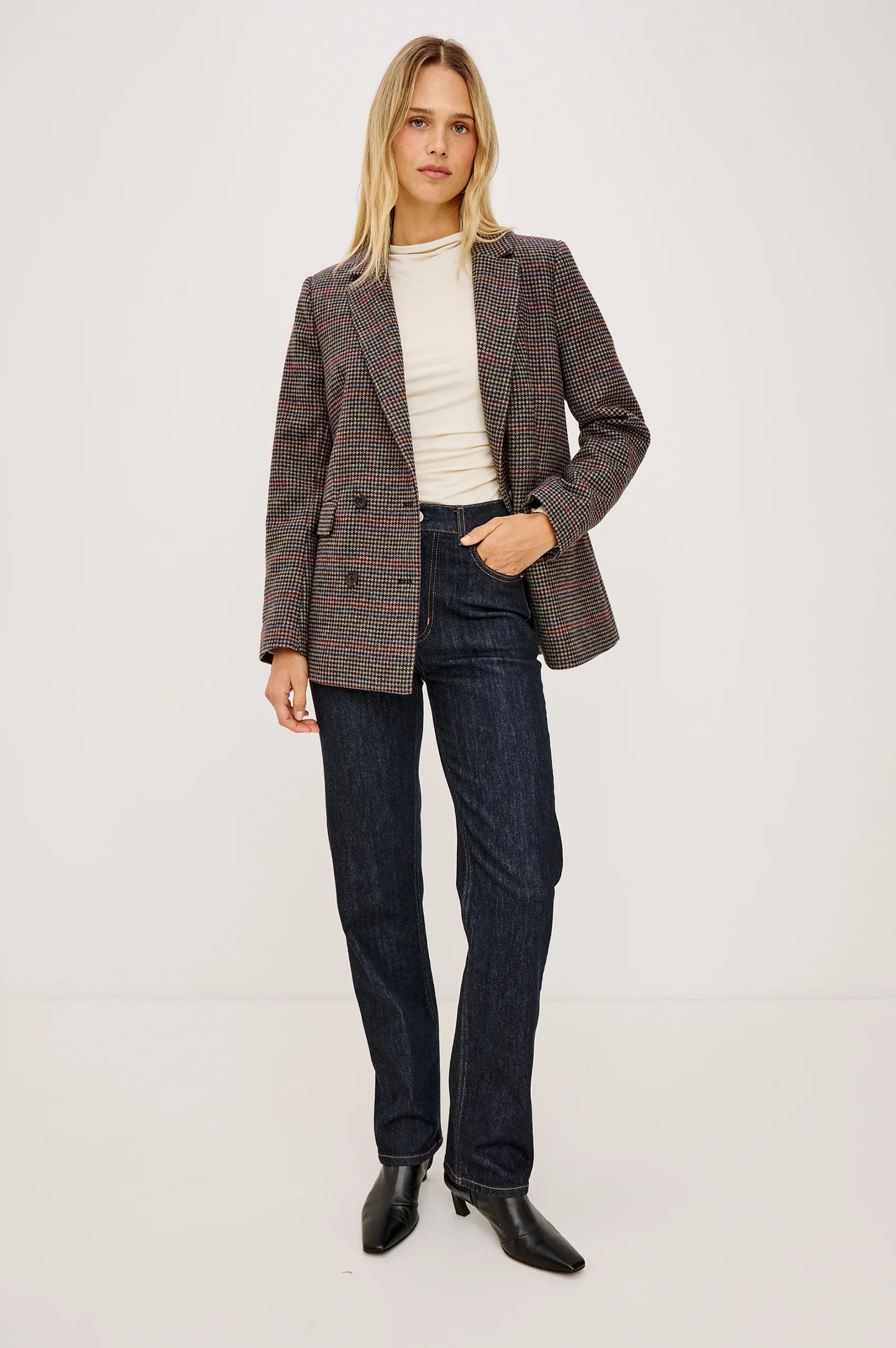 Rails| Blazer 'Jac' | Pied de poule