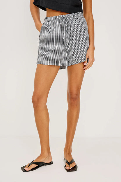 Rails | La shorts "Jenner"- Noir et blanc