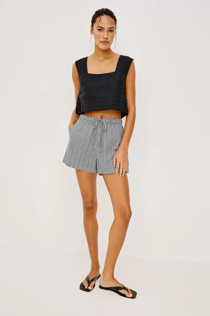 Rails | La shorts "Jenner"- Noir et blanc