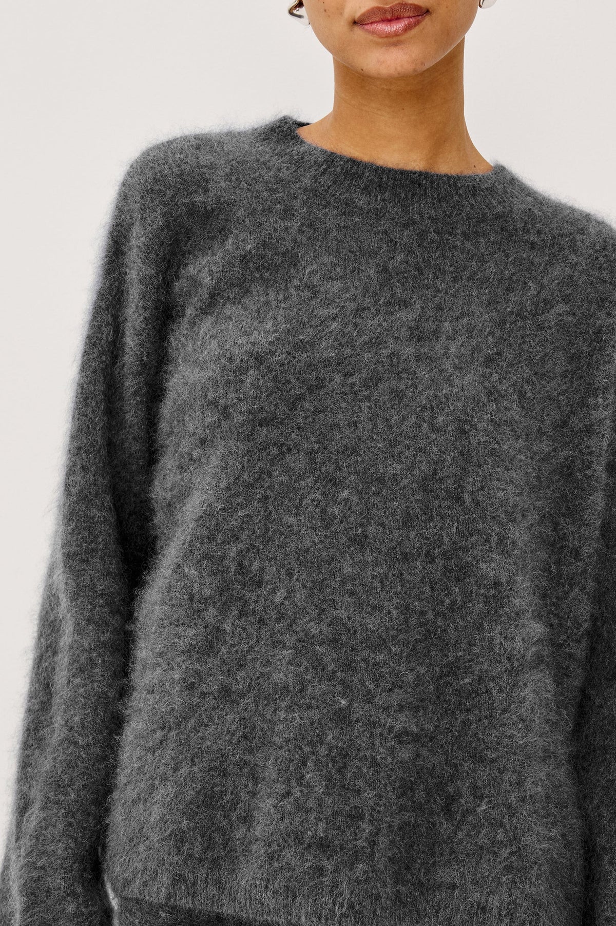 Rails | Pull en laine "Joel" - Charbon