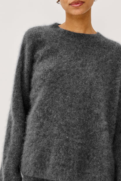 Rails | Pull en laine "Joel" - Charbon