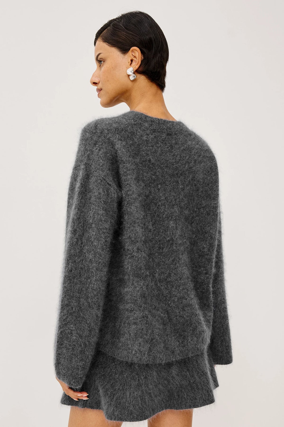 Rails | Pull en laine "Joel" - Charbon