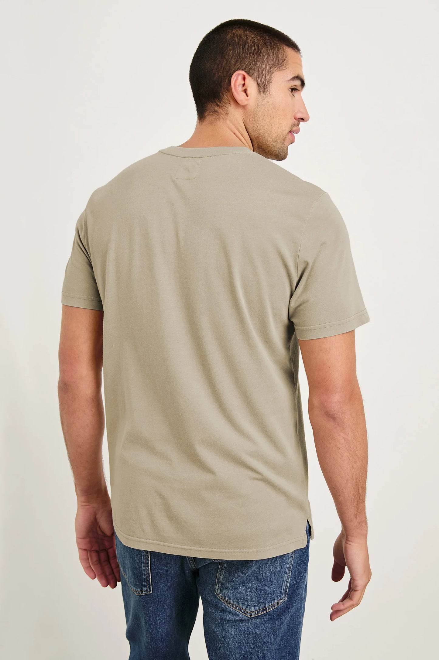Rails | T-shirt Johnny en jersey de coton modal doux - Sable