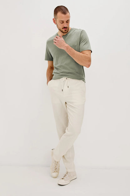 Rails | T-shirt Johnny en jersey de coton modal doux - Olive