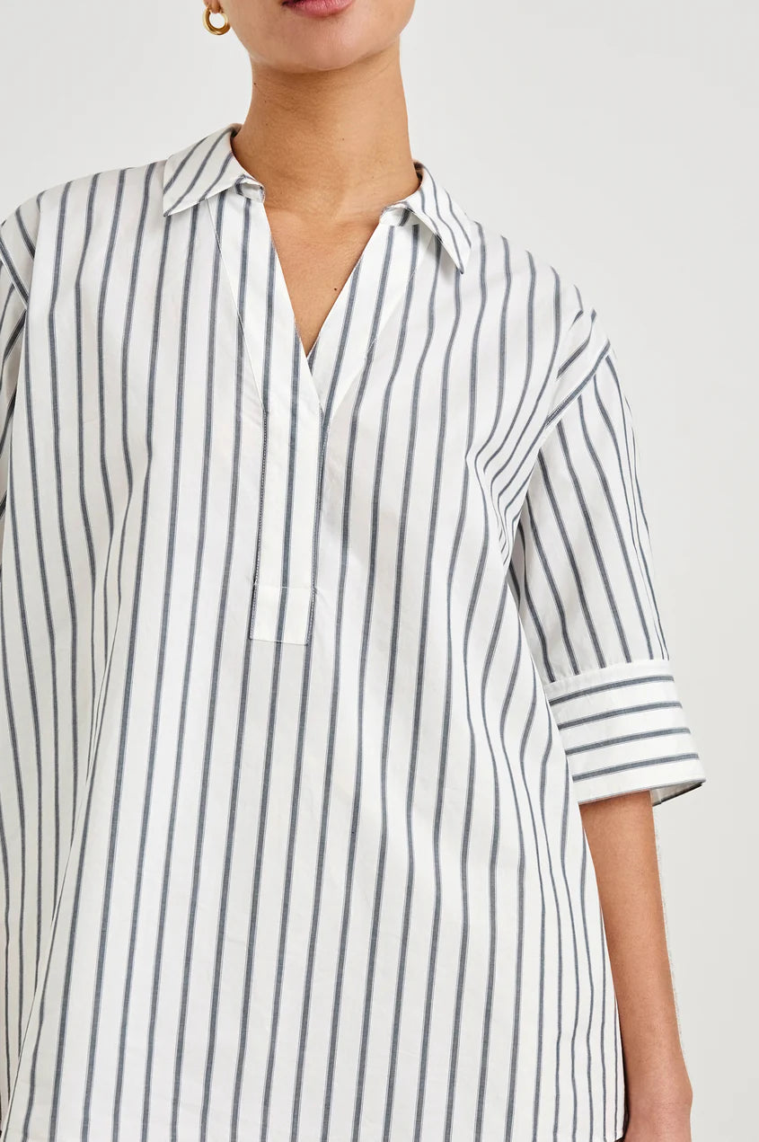 Rails | Chemise en coton "JUDA" - Rayé