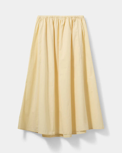 SOFIE SCHNOOR | Jupe midi "JUNEAU" - Jaune clair
