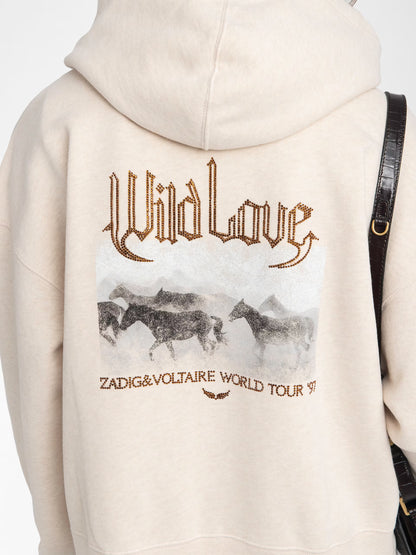 Zadig & Voltaire | Hoodie "Mia" - Rose clair