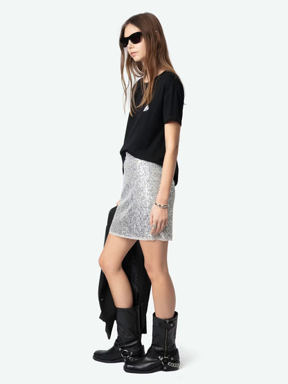 Zadig & Voltaire | Tee shirt "Marta" - Noir