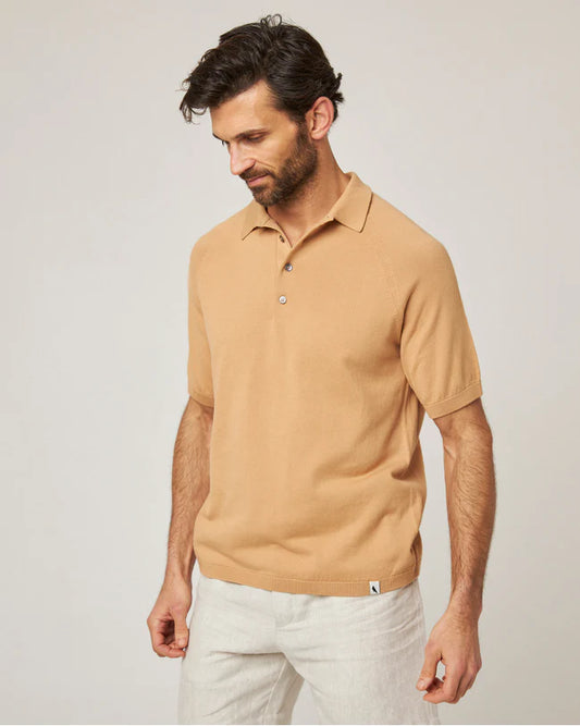 Peregrine | Polo décontracté "Jones"- Sable