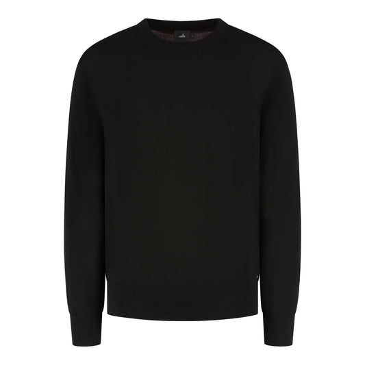 WAHTS | Pull à col rond "Reynolds" - Noir