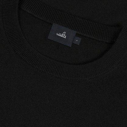 WAHTS | Pull à col rond "Reynolds" - Noir