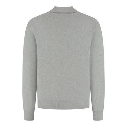 WAHTS | Polo à manche longue  "Crawford" - Gris