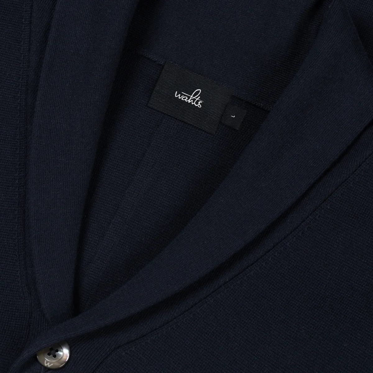 WAHTS | Cardigan "Nichols" - Bleu nuit