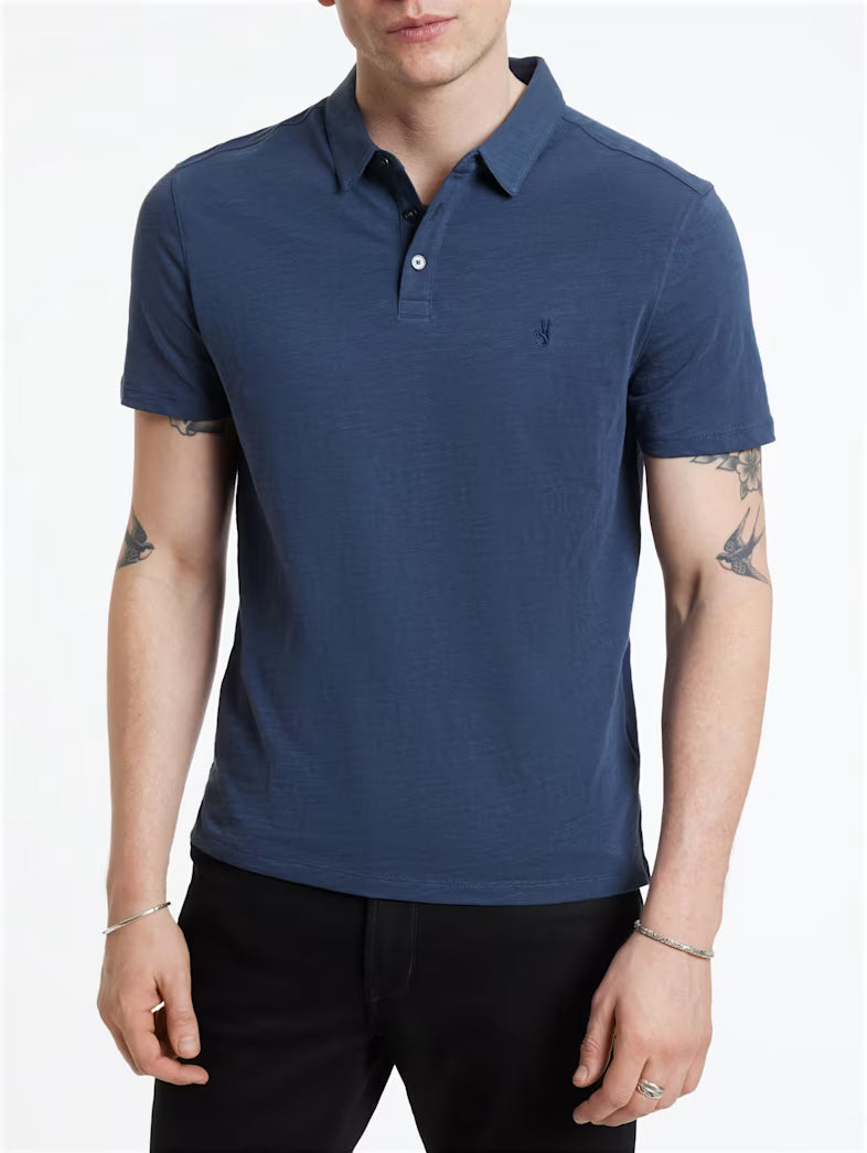 John Varvatos | Le polo "Victor" - Bleu graphite
