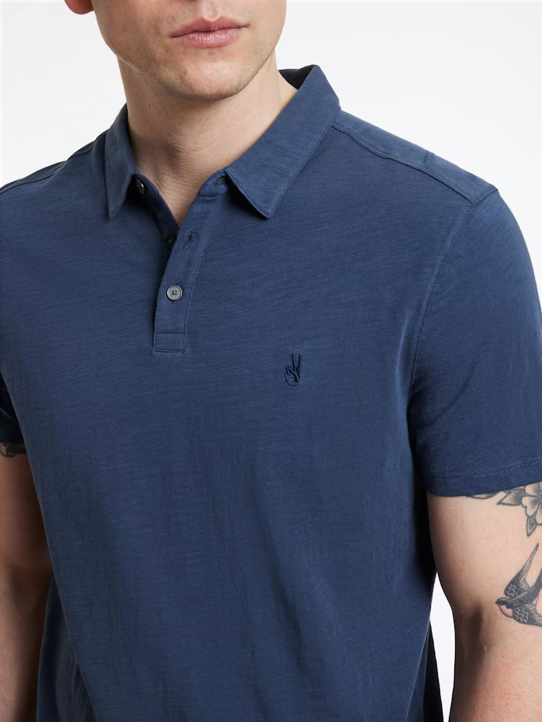 John Varvatos | Le polo "Victor" - Bleu graphite