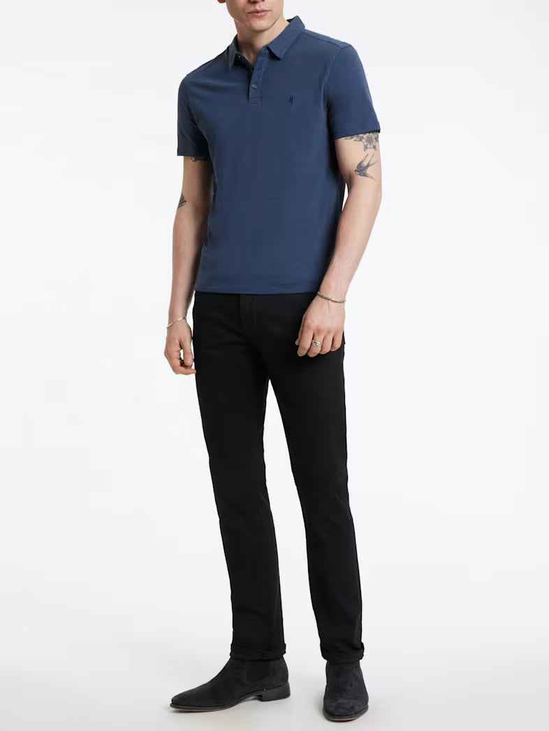 John Varvatos | Le polo "Victor" - Bleu graphite
