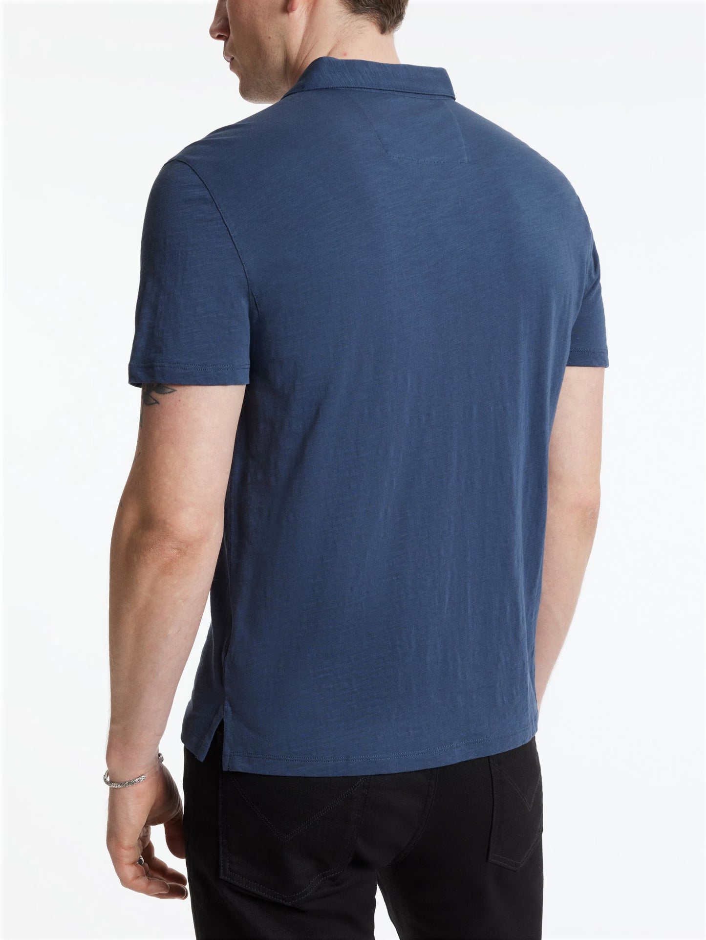 John Varvatos | Le polo "Victor" - Bleu graphite